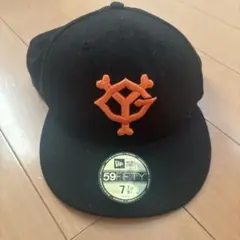 NEW ERA 59FIFTY ブラックオレンジ キャップ 7 の8分の7です。