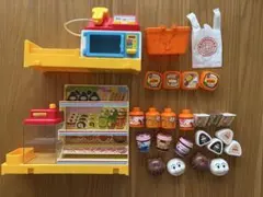 アンパンマン コンビニ　レジ&陳列棚&商品