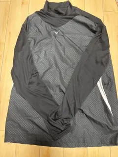 Mizuno ブラック 長袖 アンダーシャツ L