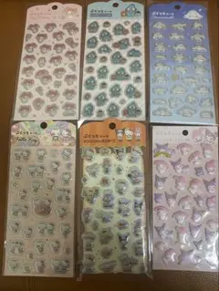 サンリオ ぷくっとシール 6点セット