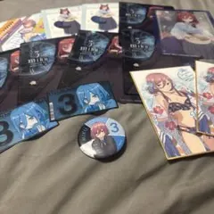 五等分の花嫁 中野三玖セット　缶バッジ　ポストカード　まとめ売り