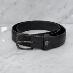 Yves saint Laurent イヴサンローラン ベルト 本革 ブラック
