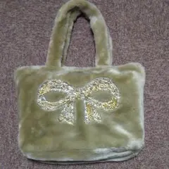 【美品】LOWRYS FARM フェイクファーバック