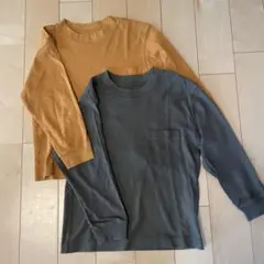 ユニクロ　クルーネックTシャツ2枚セット