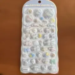 サンリオ コットンパフィーシール　シナモロール　正規品