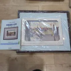 安藤広重 東海道五十三次 俯瞰図 美術出版社 額装品 - メルカリ