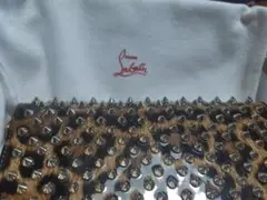 Christian Louboutin ヒョウ柄 スタッズ 長財布のサムネイル