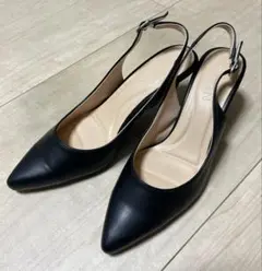 【美品】SAPPUN スティレット スリングバックヒール