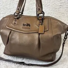 COACH マディソン サブリナ 2way コーチ 12937 ブラウン - メルカリ