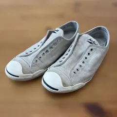 ジャックパーセル グレー キャンバス スリッポン スニーカー 29.5cm
