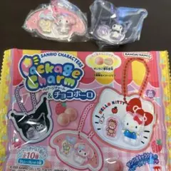 サンリオ　パッケージチャーム　マイメロ　クロミ