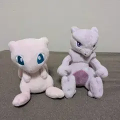 포켓몬 ぬいぐるみ ミュウ ミュートゥー 2点セット ポケセン