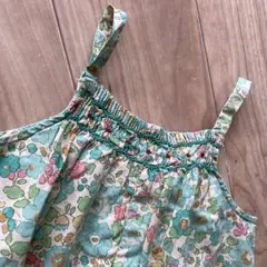 ボンポワン　スモッキングサロペット18m