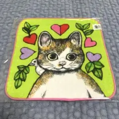 ボリス雑貨店　ヒグチユウコ　新作タオルハンカチ　ボリスとことりのサムネイル
