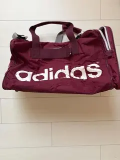 adidas ボストンバッグ レッド スポーツバッグ - メルカリ