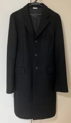 希少　田中オム　Comme des Garçons 黒 ロングコート M 2025年最新】comme des garcons homme コートの人気アイテム