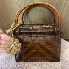 竹籠バッグ 竹細工 かごバッグ