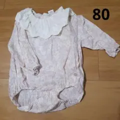 ロンパース 80 テータテート tete a tete バースディ 花柄