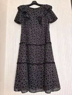 to be chicドット刺繍ティアードワンピース サイズ42のサムネイル