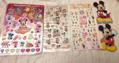 レトロ　ディズニー　ステッカー　5枚セット