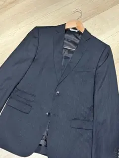 renoma レノマ　メンズ　スーツ　上下セット 黒　シャドーチェック