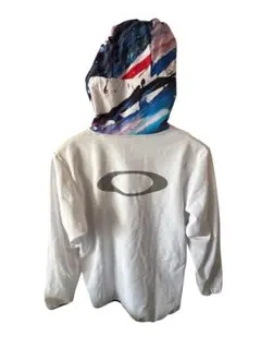 Oakley アートプリント フード付きパーカー