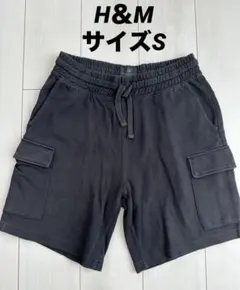H＆Mメンズ スウェットカーゴパンツ Sのサムネイル
