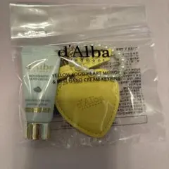 【新品未開封】ダルバ　ハンドクリーム付チャーム　キーホルダー　ミラー