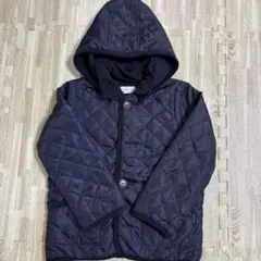 【quoti use fith】ネイビーコート120cm