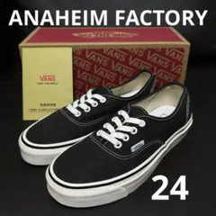 新品 27.5 VANS AUTHENTIC 44D ANAHEIM Black - メルカリ