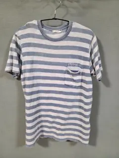 BAYFLOW ストライプ Tシャツ ポケット付き