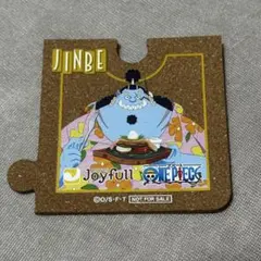 ONE PIECE ジグゾーパズル型コルクコースター　ジンベイ