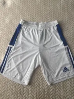 adidas サッカー ショートパンツ ホワイト Lのサムネイル