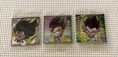 ドラゴンボール超戦士シールウエハース ゴテンクス 孫悟飯　ラディッツ　3枚セット