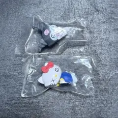 サンリオ ばたんきゅー ガチャガチャ 2点セット キティ　クロミ