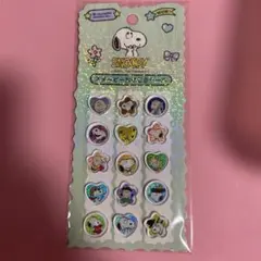 スヌーピー おはじきシール