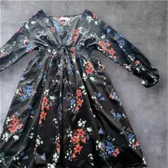 美品✨COLONY 2139 花柄ウエストシャーリングワンピース
