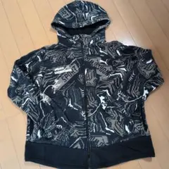 PUMA 総柄 ジップアップパーカー