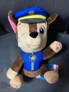 パウ ・ パトロール　パウっとハイタッチ BIG ぬいぐるみ チェイス