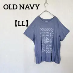 ✨️一点もの✨️OLD NAVY【LL】 グラフィックTシャツ ブルー