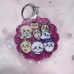 ちいかわ 人魚の島のひみつ ラメアクリルキーホルダー 全員集合