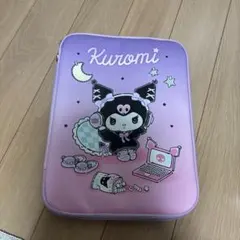 Kuromi キャラクターケース　一番くじ　マルチケース　34×25㎝　サンリオ