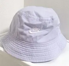 NIKE★ロゴバケットハット★帽子★ラベンダー・紫★MLサイズ★ナイキ★バケハ