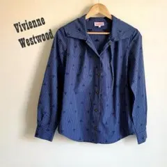 Vivienne Westwood RED LABEL オーブ刺繍 ブラウス Lのサムネイル