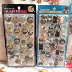 正規品　翌日発送　ボンボンドロップシール　和柄　日本犬　ラーメン　即購入OK
