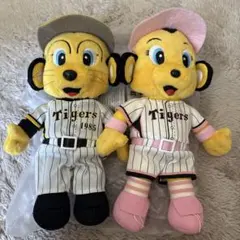 阪神タイガース トラッキー ラッキー ハンドパペット 2体セット - メルカリ