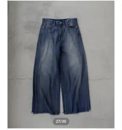 CTHY 超甘撚り VINTAGE WIDE JEANS by KUROKI 2のサムネイル