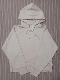 新品未使用　ユニクロ　スウェットプルパーカ　オフホワイト　Mサイズ