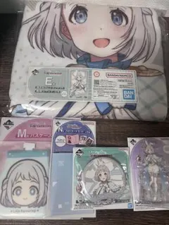 一番くじ学園アイドルマスター E賞 描きおろしブランケット 葛城リーリヤ セット