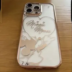 ミニーマウス iPhone16ProMAX用　クリアケース iPhoneケース